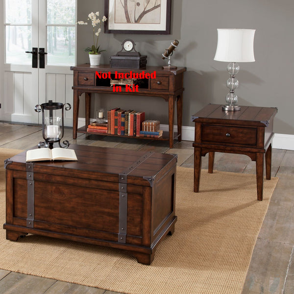 Aspen Skies 3 Piece Set (1-Cocktail 2-End Tables) - 316-OT-3PCS