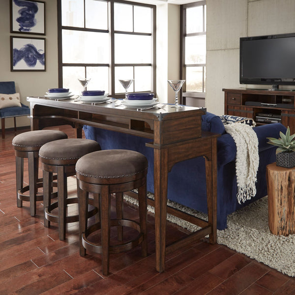 Aspen Skies 4 Piece Console Set (1-Console 3-Stools) - 316-OT-O4PCS