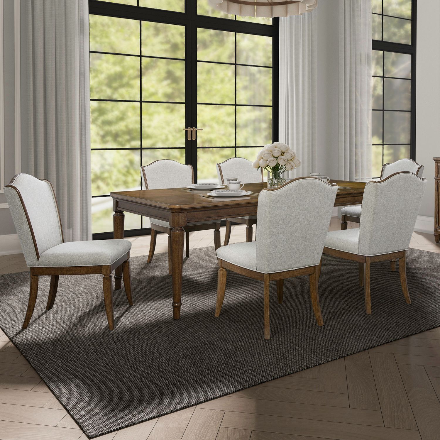 Harrison Heights 7 Piece Rectangular Table Set