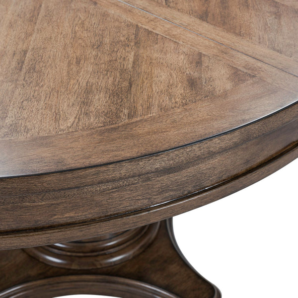 Harrison Heights Pedestal Table Set - 336-DR-PDS