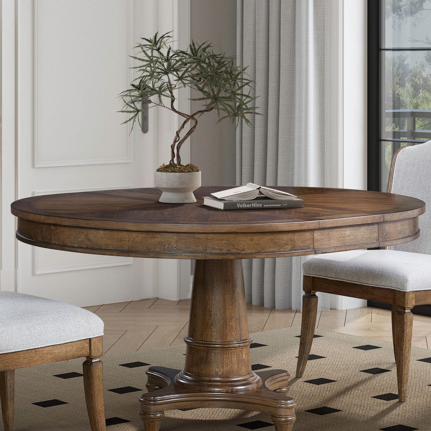 Harrison Heights Round Pedestal Table Top