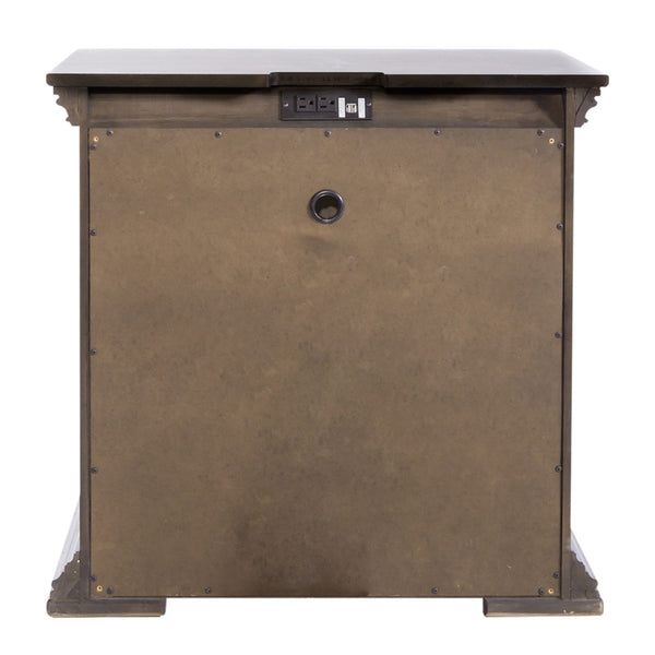 Big Valley 2 Drawer Night Stand w/ Charging Station