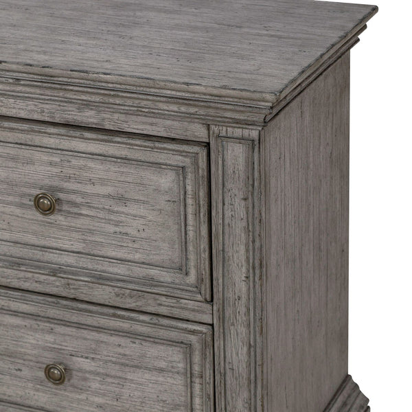 Big Valley 2 Drawer Night Stand w/ Charging Station