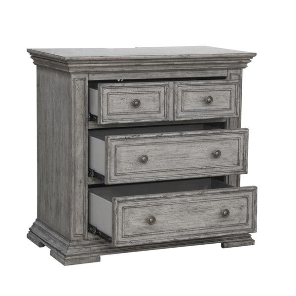 Big Valley Bedside Chest w/ Charging Station