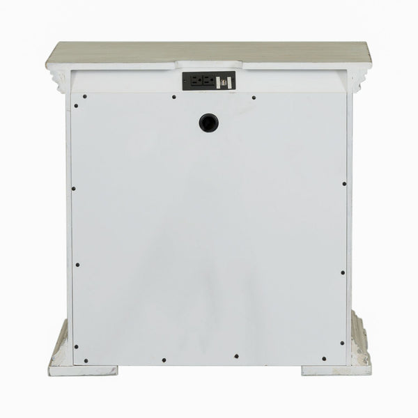 Big Valley 2 Drawer Night Stand w/ Charging Station