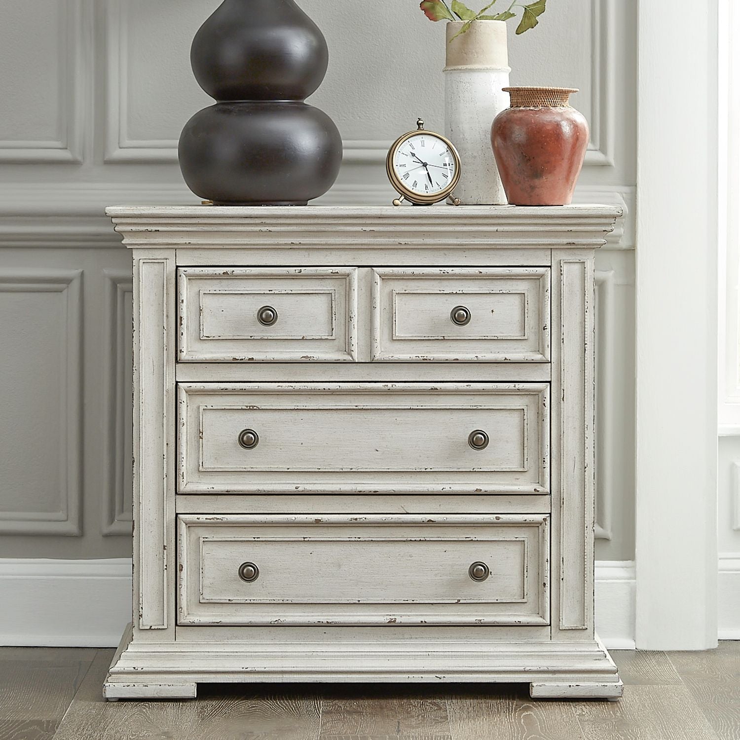 Big Valley Bedside Chest w/ Charging Station