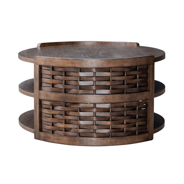 Warren Park Oval Cocktail Table - 369-OT1010