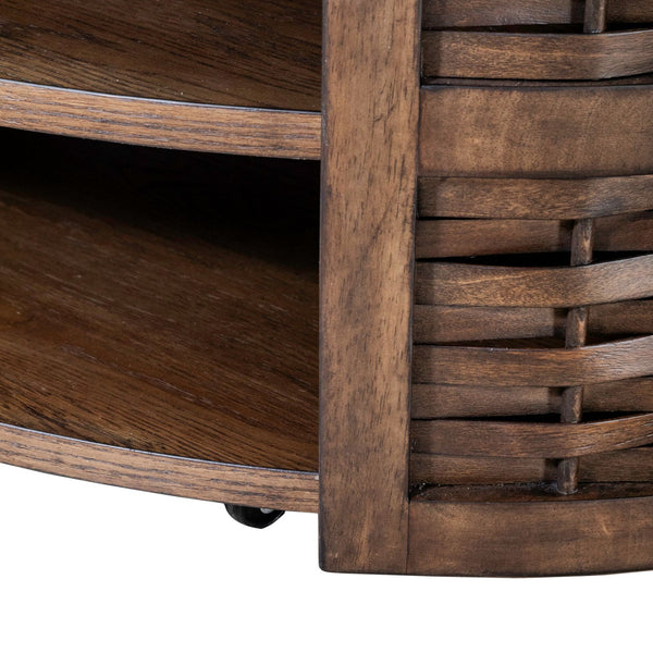 Warren Park Oval Cocktail Table - 369-OT1010