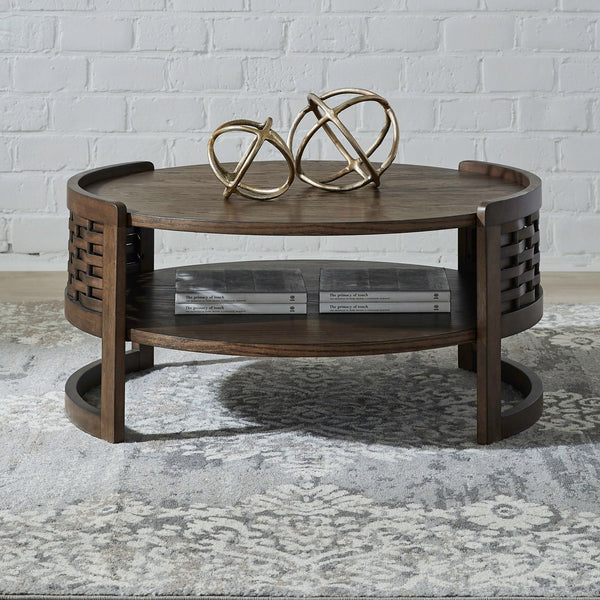 Warren Park Round Cocktail Table - 369-OT1011