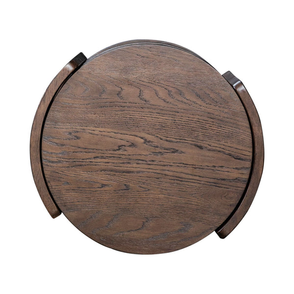 Warren Park Round Chairside Table - 369-OT1021