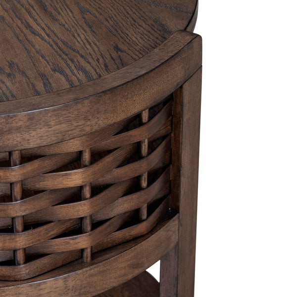 Warren Park Round Chairside Table - 369-OT1021
