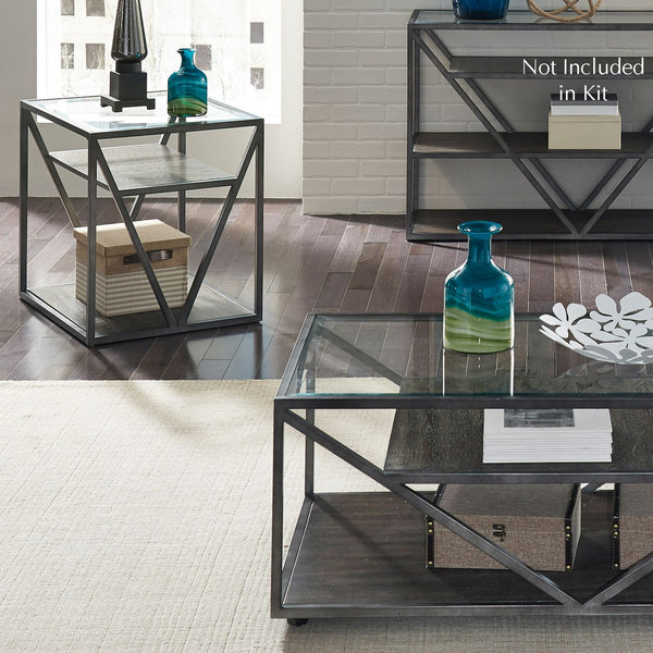 Arista 3 Piece Set (1-Cocktail 2-End Tables) - 37-OT-3PCS