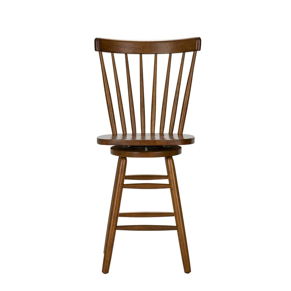 Creations 24 Inch Swivel Counter Chair - Tobacco - 38-B1724