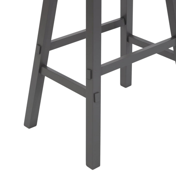 Creations 24 Inch Sawhorse Counter Stool- Gray - 38-B1824-G