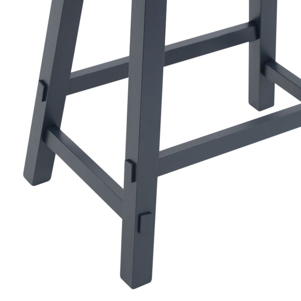 Creations 24 Inch Sawhorse Counter Stool- Navy - 38-B1824-N