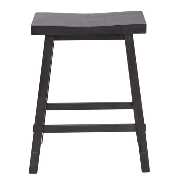 Creations 24 Inch Sawhorse Counter Stool - Slate - 38-B1824-S