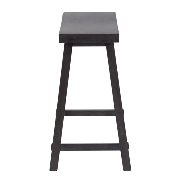 Creations 24 Inch Sawhorse Counter Stool - Slate - 38-B1824-S