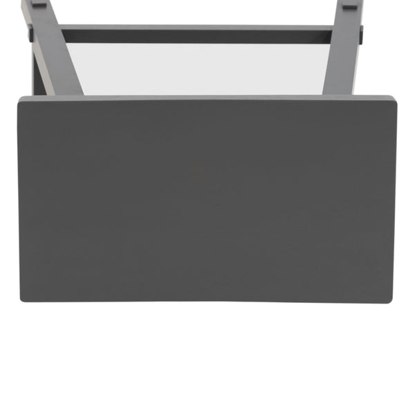 Creations 30 Inch Sawhorse Stool- Gray - 38-B1830-G