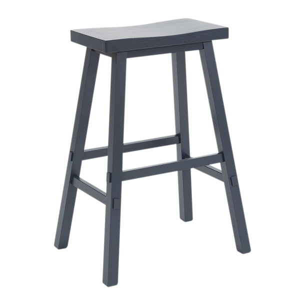 Creations 30 Inch Sawhorse Stool- Navy - 38-B1830-N