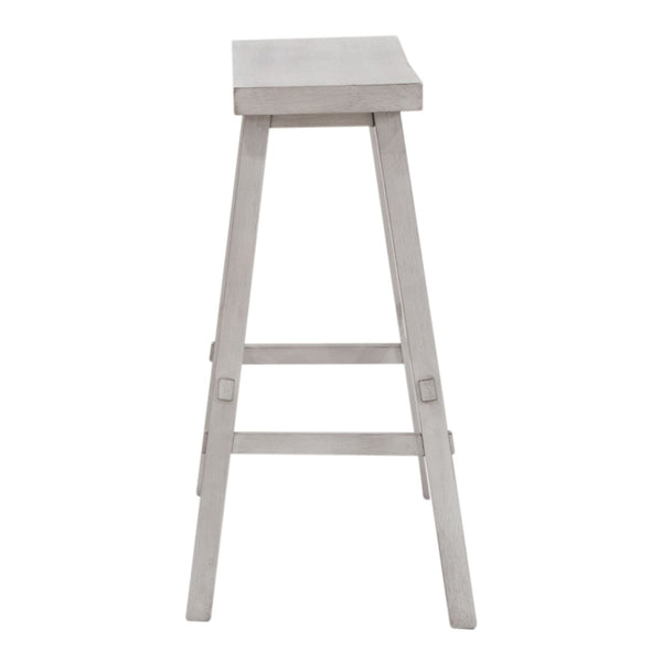 Creations 30 Inch Sawhorse Stool- White - 38-B1830-W
