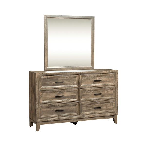Ridgecrest Dresser & Mirror - 384-BR-DM