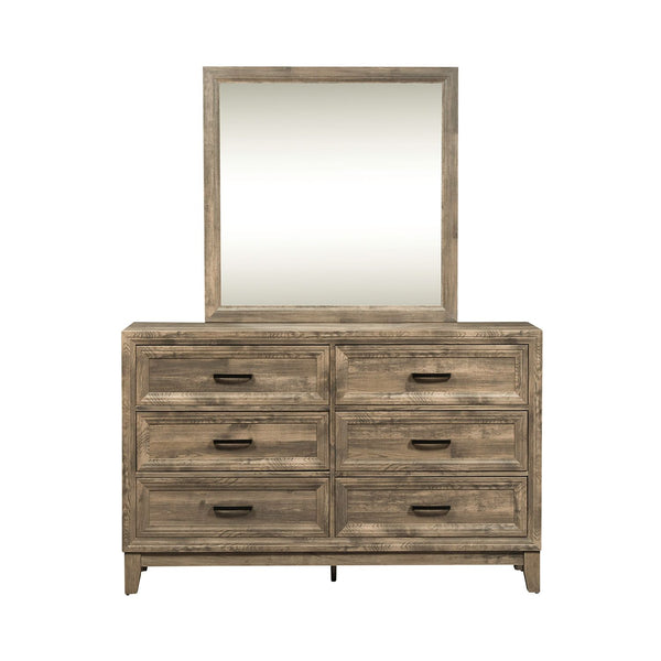 Ridgecrest Dresser & Mirror - 384-BR-DM