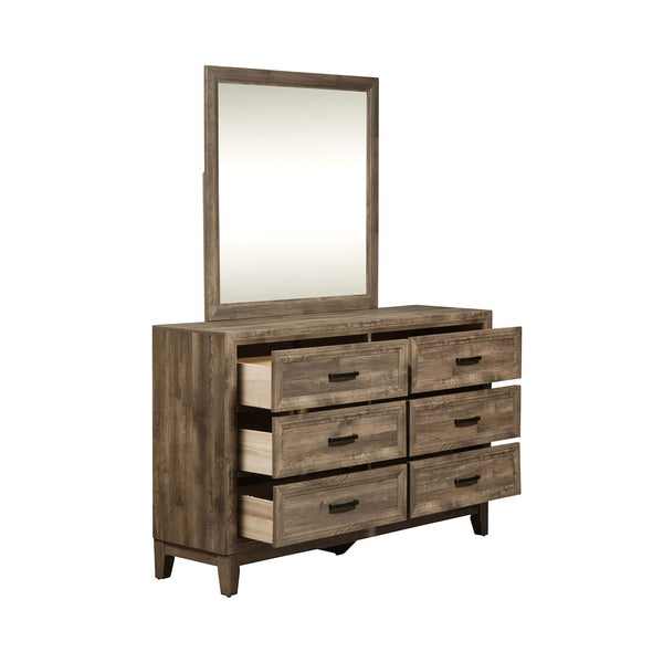 Ridgecrest Dresser & Mirror - 384-BR-DM