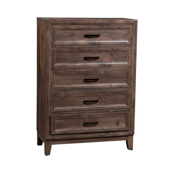 Ridgecrest Queen Storage Bed, Dresser & Mirror, Chest - 384-BR-QSBDMC