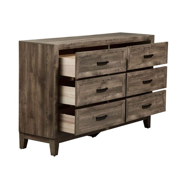 Ridgecrest 6 Drawer Dresser - 384-BR31