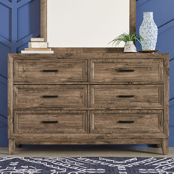 Ridgecrest 6 Drawer Dresser - 384-BR31