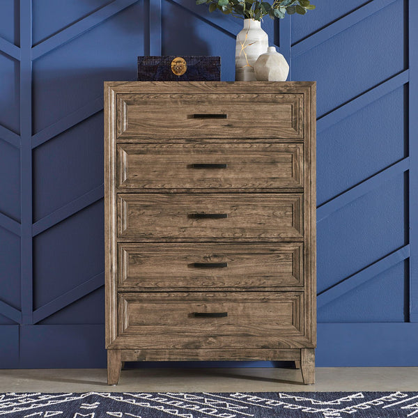 Ridgecrest 5 Drawer Chest - 384-BR41