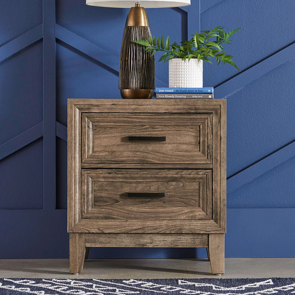 Ridgecrest 2 Drawer Night Stand - 384-BR61