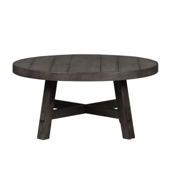 Modern Farmhouse Splay Leg Round Cocktail Table - 406-OT1013