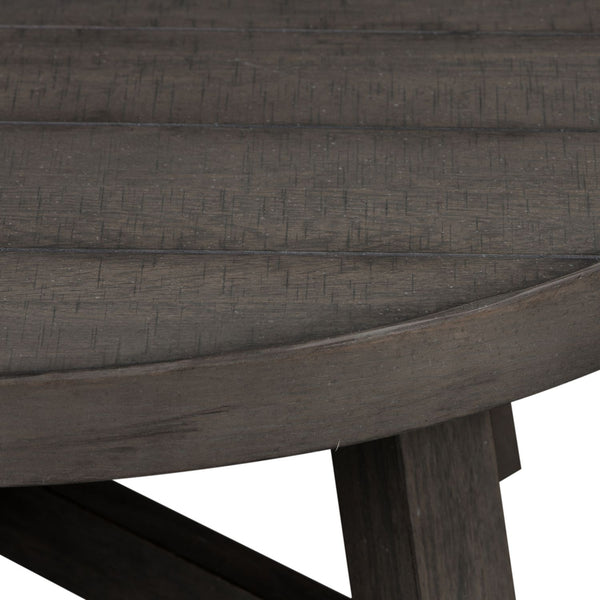 Modern Farmhouse Splay Leg Round Cocktail Table - 406-OT1013