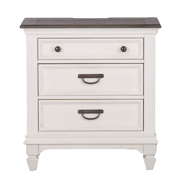 Allyson Park King California Panel Bed, Dresser & Mirror, Chest, Night Stand - 417-BR-CPBDMCN