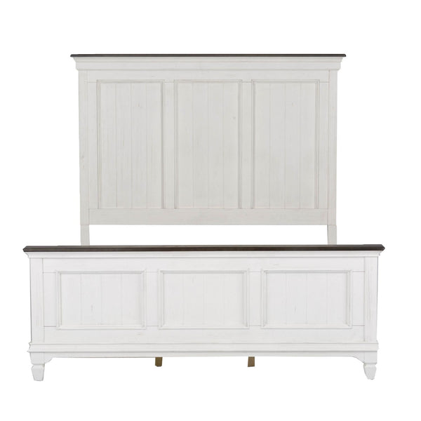 Allyson Park King California Panel Bed, Dresser & Mirror, Night Stand - 417-BR-CPBDMN