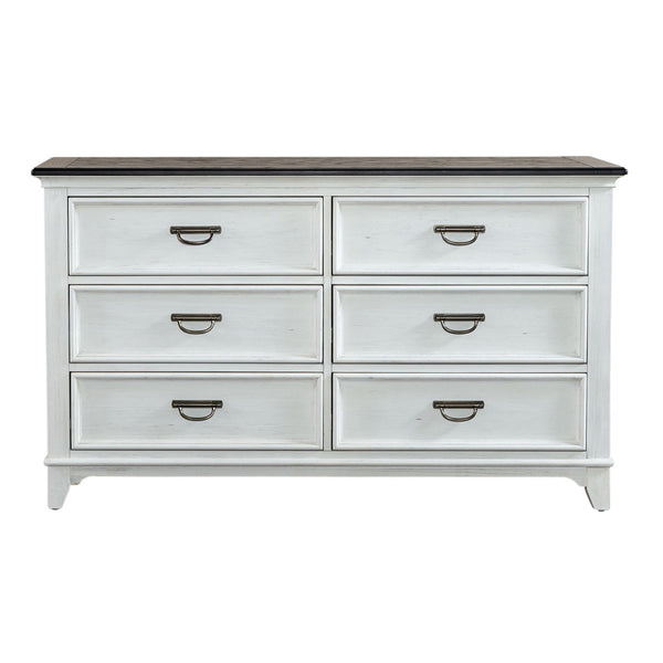 Allyson Park 6 Drawer Dresser - 417-BR30
