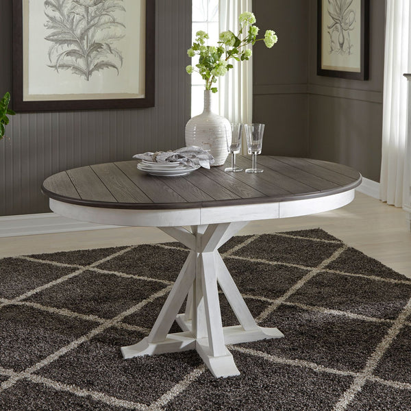 Allyson Park Pedestal Table - 417-DR-PDS