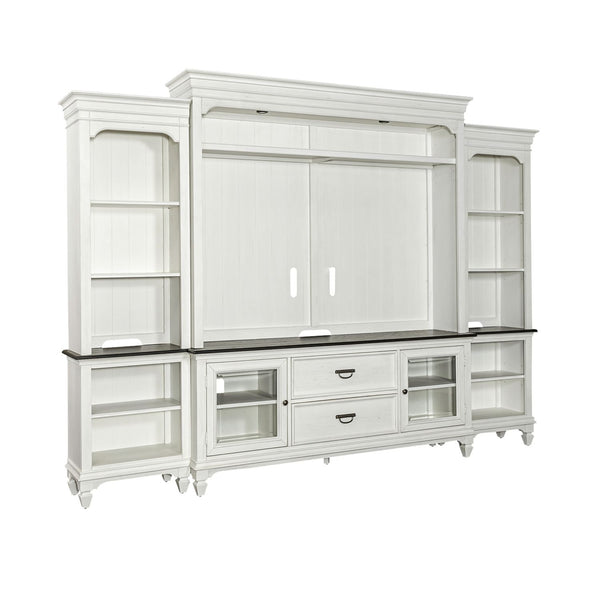 Allyson Park Entertainment Center with Piers - 417-ENT-ECP