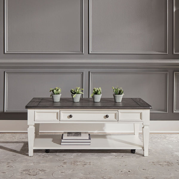 Allyson Park Rectangular Cocktail Table - 417-OT1010