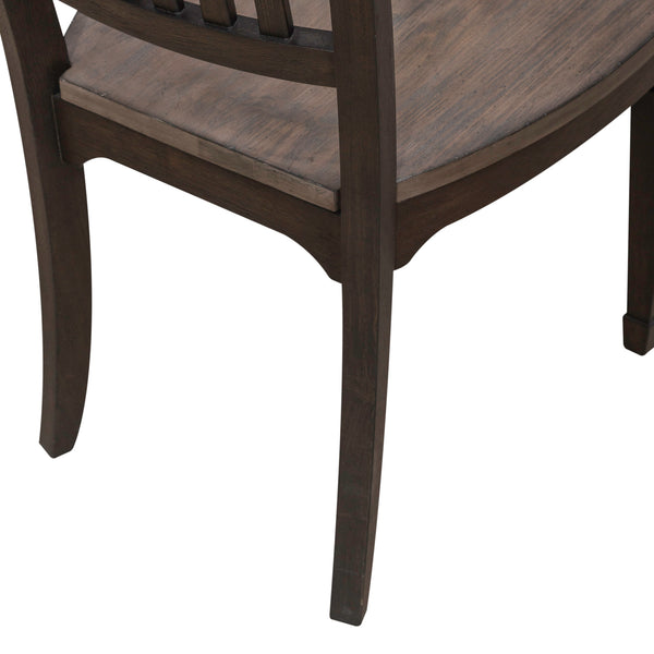 Allyson Park 417B-DR-5PDS 5 Piece Pedestal Table Set
