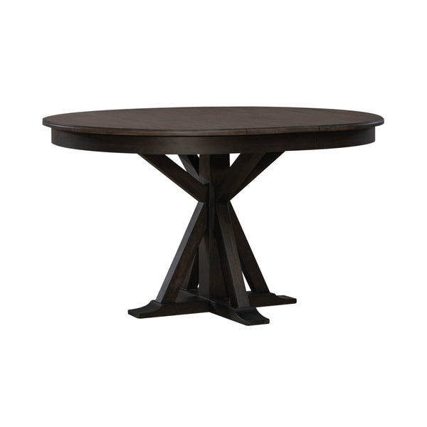 Allyson Park 417B-DR-5PDS 5 Piece Pedestal Table Set