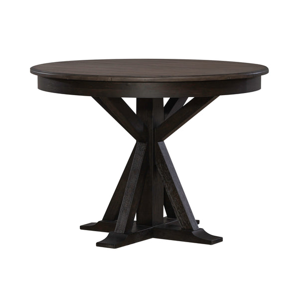 Allyson Park 417B-DR-5PDS 5 Piece Pedestal Table Set