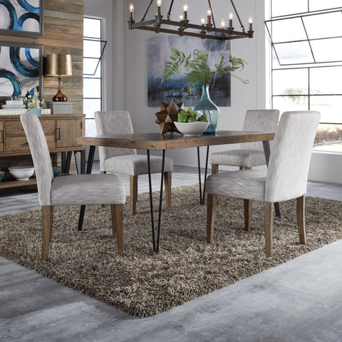 Horizons 42-CD-5RLS 5 Piece Rectangular Table Set