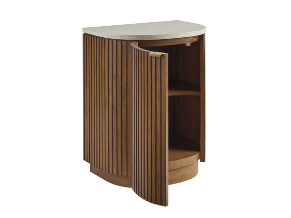 Aviara Demilune Nightstand