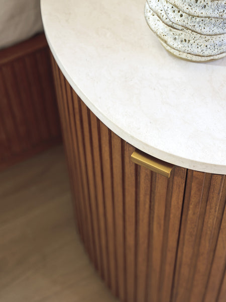 Aviara Demilune Nightstand
