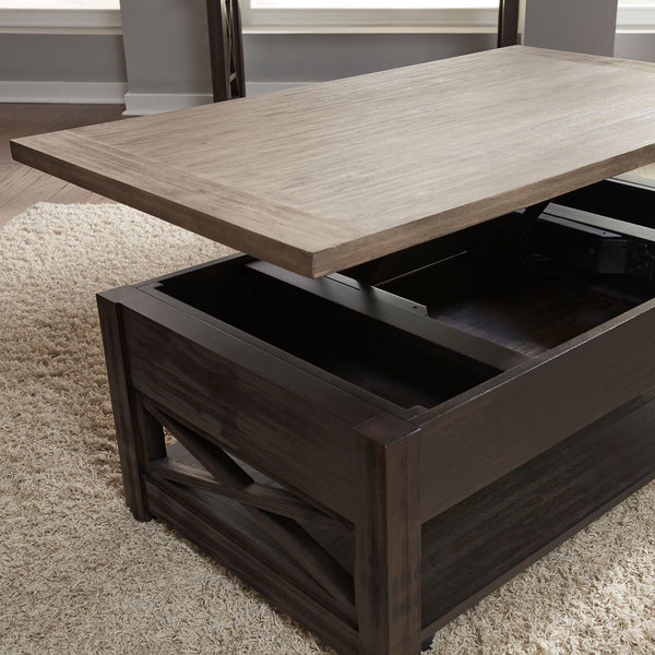 Heatherbrook Lift Top Cocktail Table - 422-OT1011