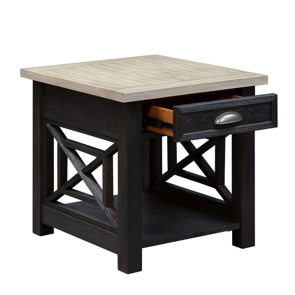 Heatherbrook Drawer End Table - 422-OT1022