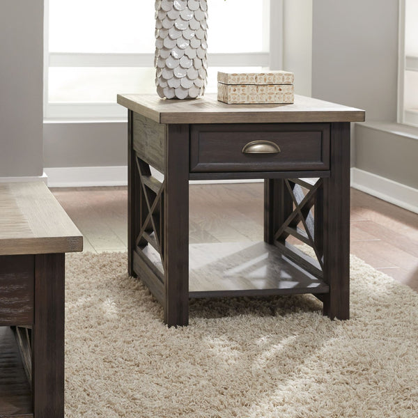 Heatherbrook Drawer End Table - 422-OT1022