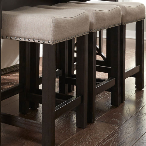 Heatherbrook Uph Console Stool